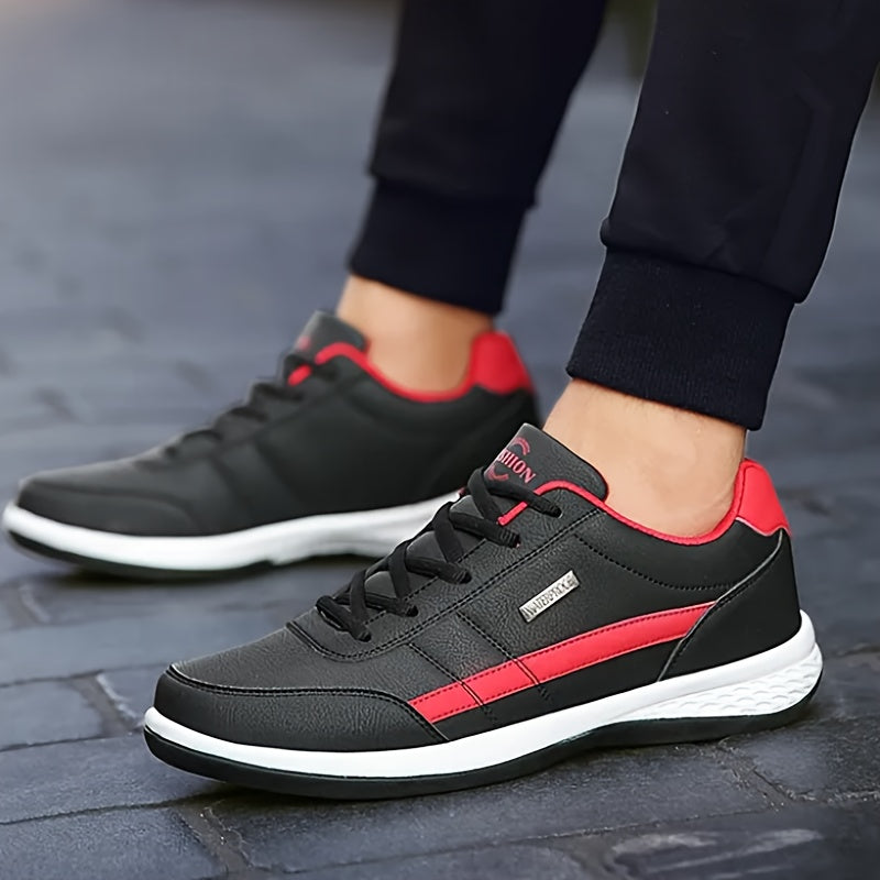 PLUS SIZE Men's Trendy Non-Slip Sneakers - Comfy Durable Soft Sole Shoes for Outdoor Activities