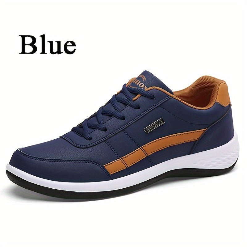 PLUS SIZE Men's Trendy Non-Slip Sneakers - Comfy Durable Soft Sole Shoes for Outdoor Activities